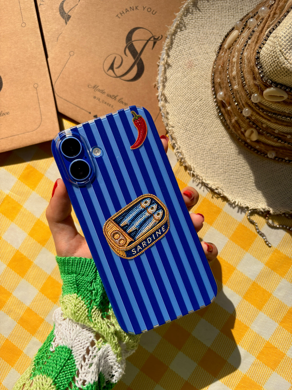 Fresh From The Sea transparent phone case - Js Cases