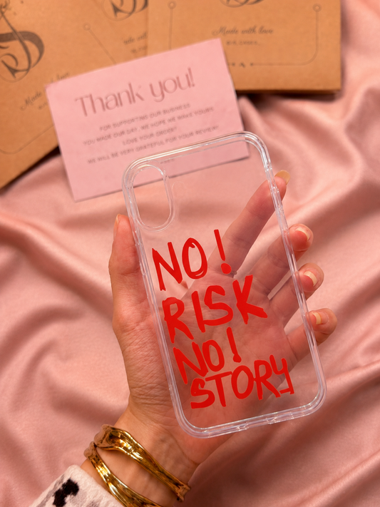 No risk no story.