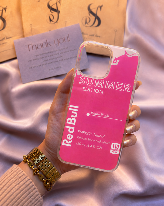 Redbull summer white peach edition