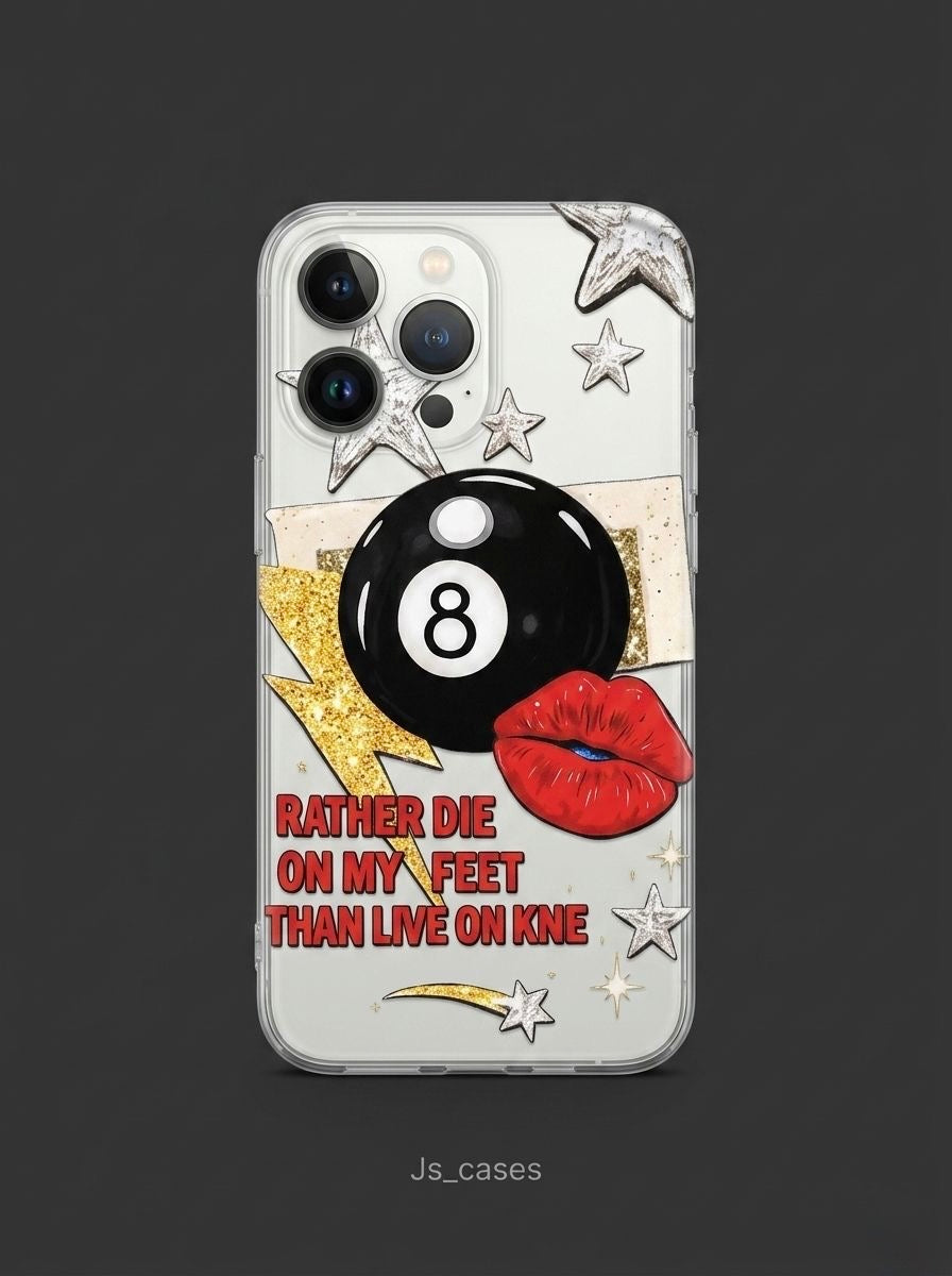 Rather die on feet than live on knee