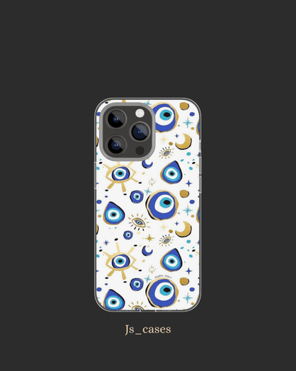 Golden evil eyes
