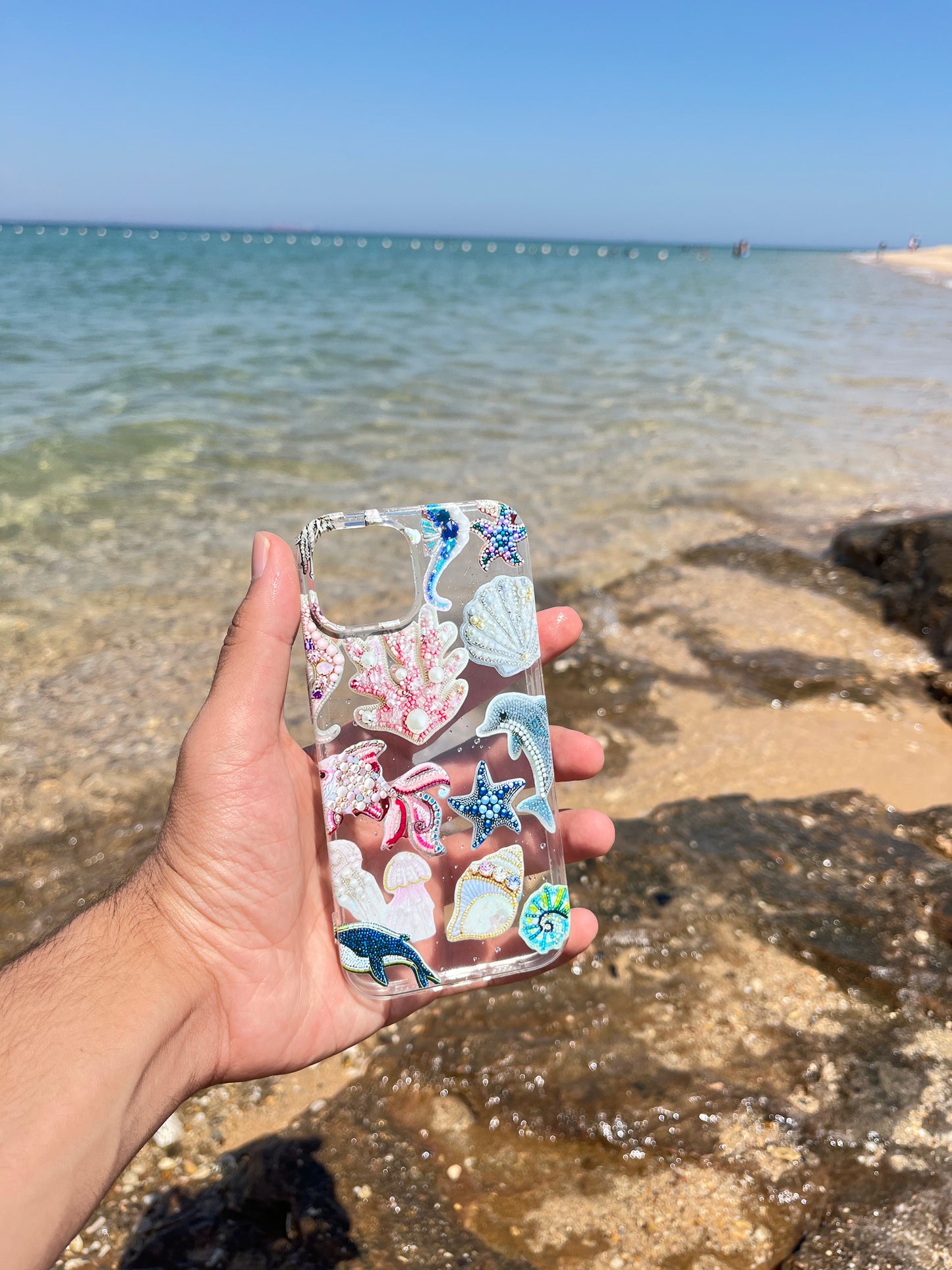 Ocean Jewels -  Sea Charms-printed not beaded