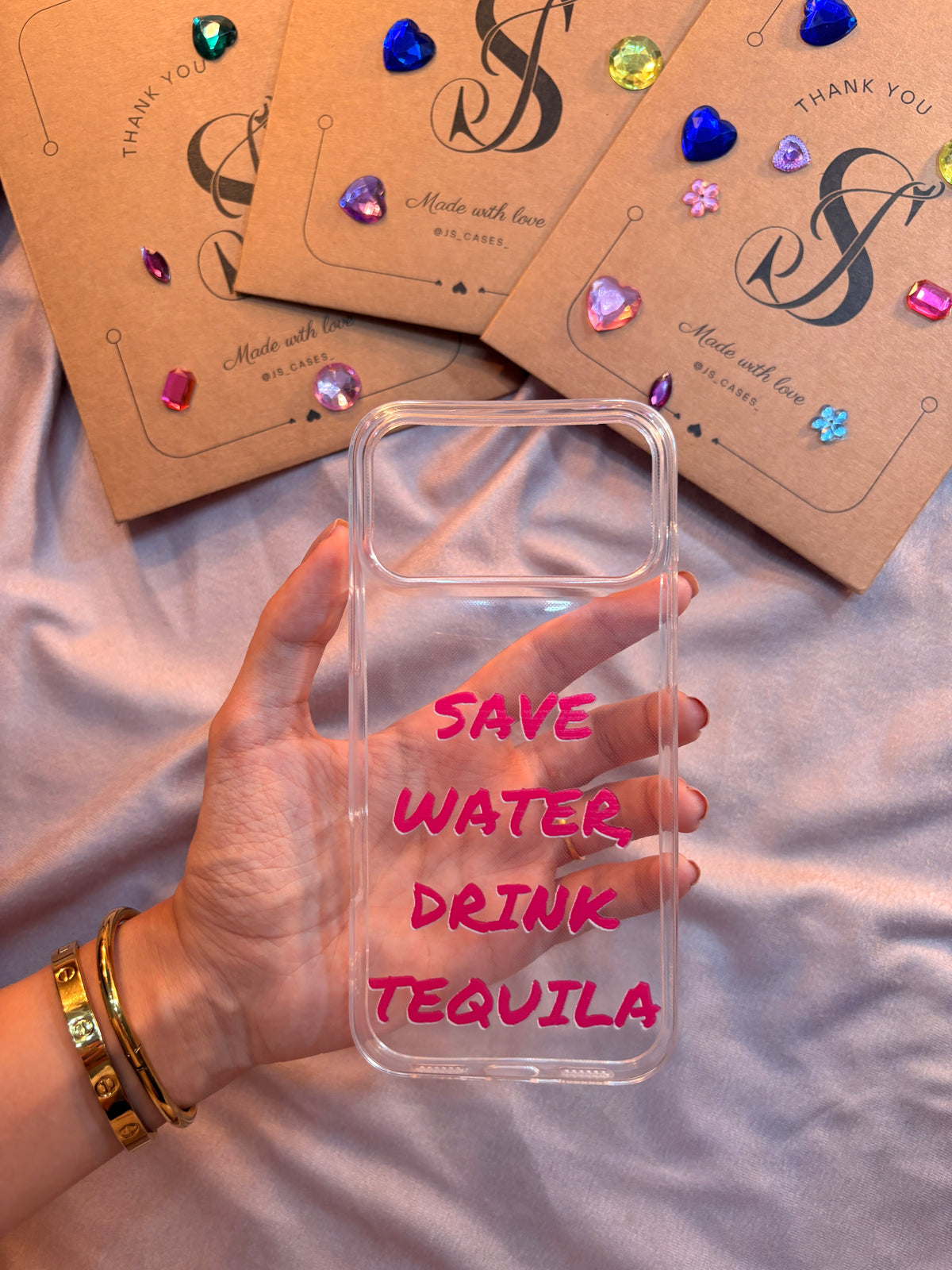 Save Water Drink Tequila phone case - view 2 - Js Cases