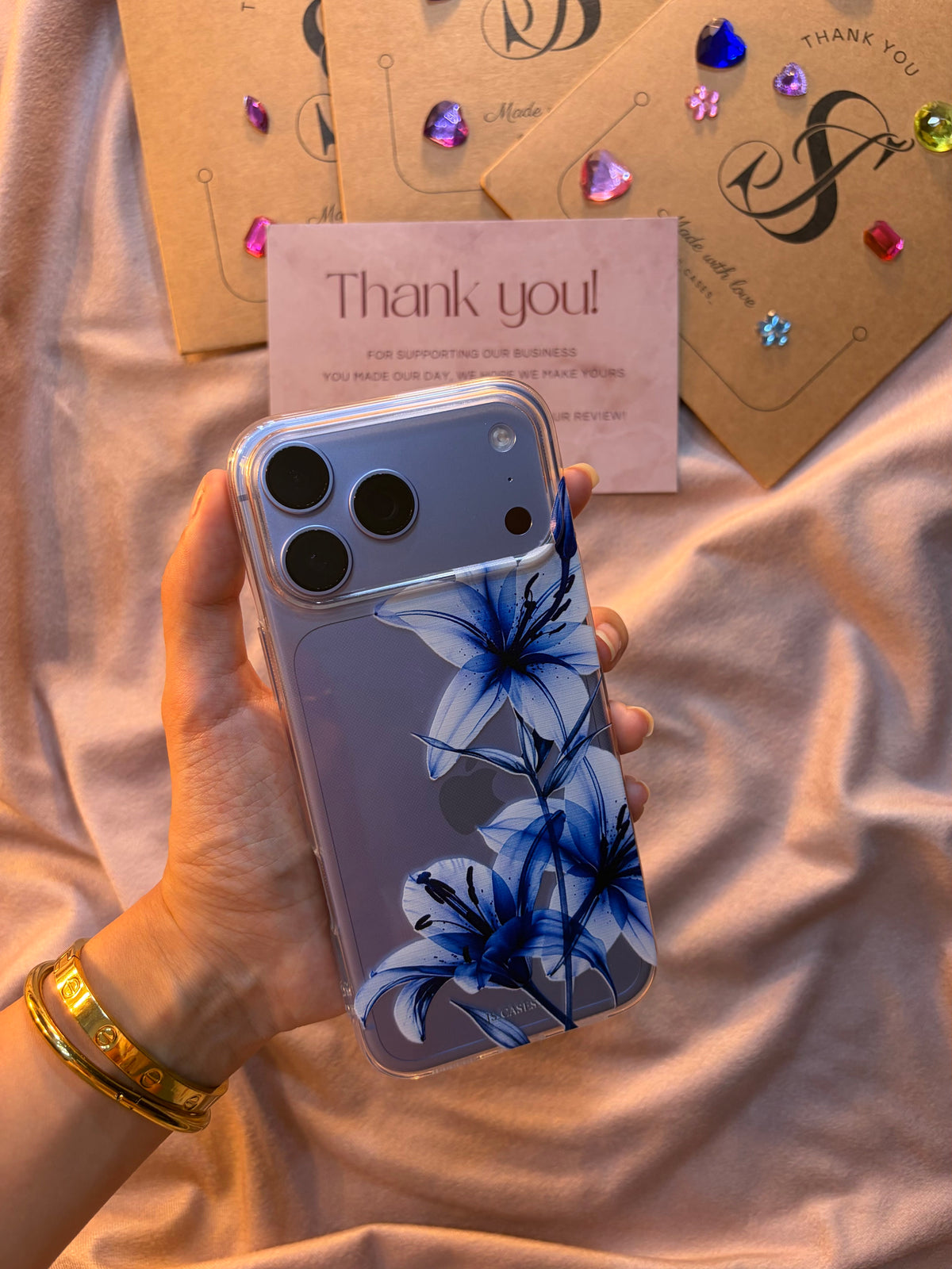 The Blue Enigma phone case - Js Cases