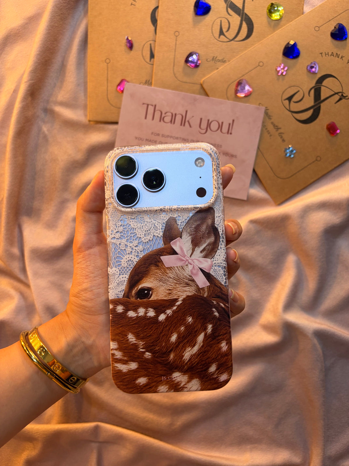 Beauty in Dantelle Soft Feminine phone case - view 2 - Js Cases