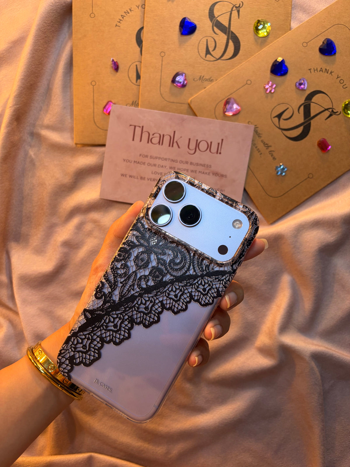 Dantelle Romance phone case - view 2 - Js Cases