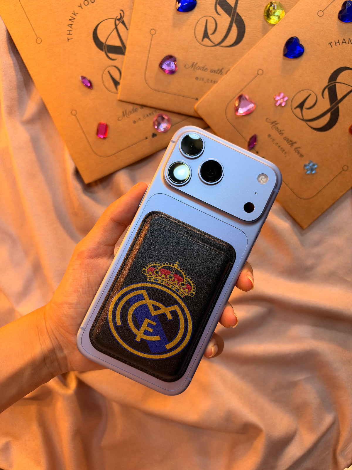 Real Madrid wallet phone case - Js Cases