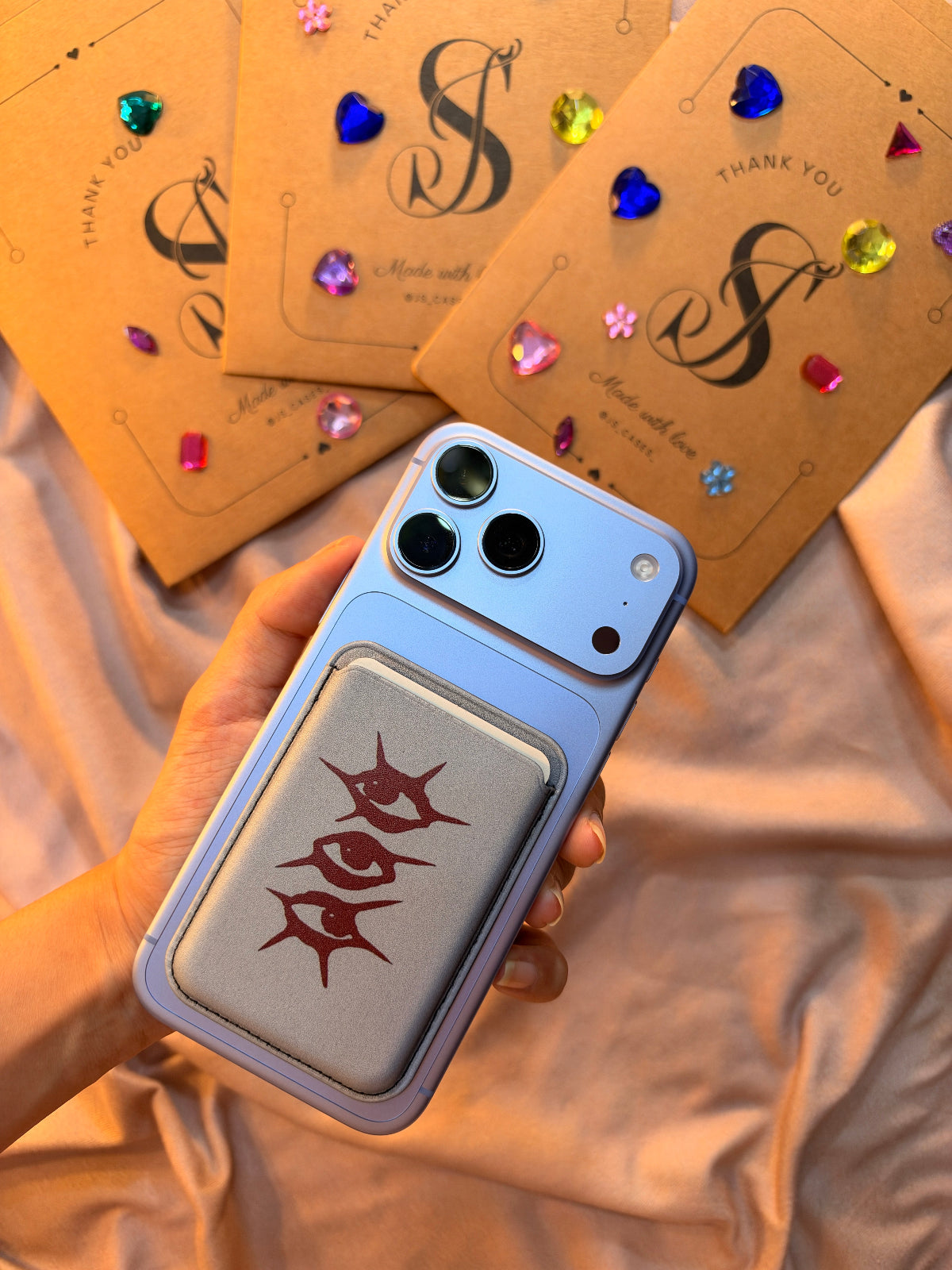 All Eyes on Me wallet phone case - Js Cases