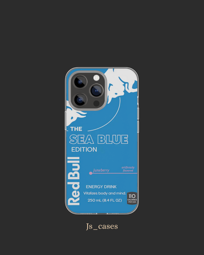 Redbull sea blue edition